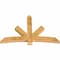 Ekena Millwork Alberta Rough Sawn Timber Gable Bracket, Western Red Cedar, 72"W x 48"H x 4"D x 6"F, 16/12 Pitch GBW072X48X0406ALB00RWR - alternate 2